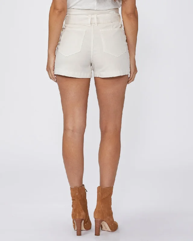 PAIGE ANESSA SHORT PLEATED WAISTBAND - QUARTZ SAND