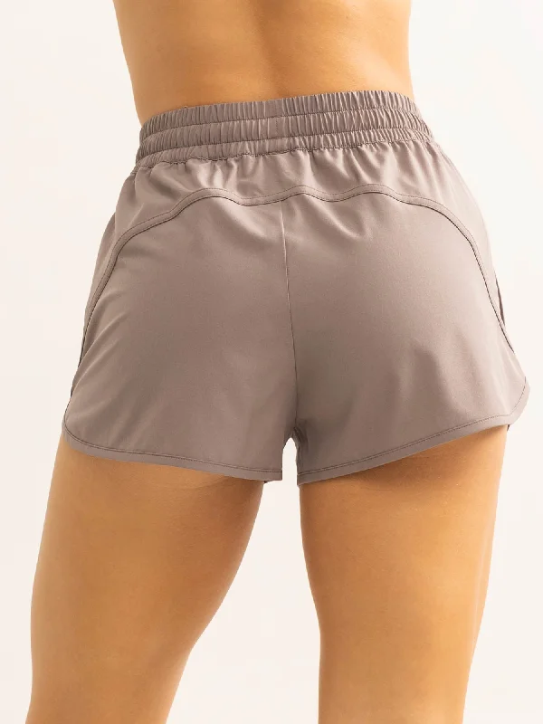 Persist Training Shorts - Taupe