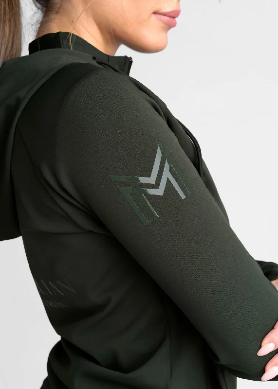 Reflection Zip Hoodie (Hunter Green)