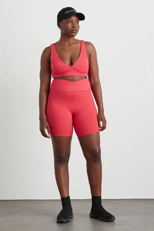 Wrap Front Bike Short 614