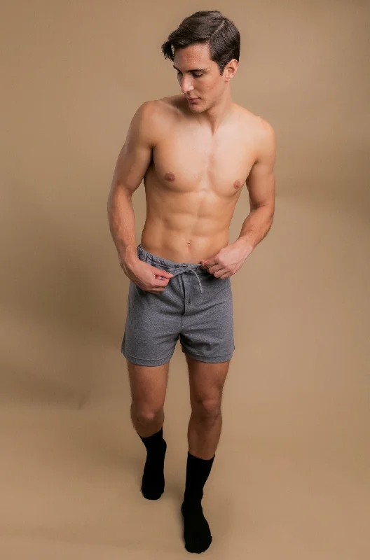 Men's Drawstring Loose Boxer Shorts