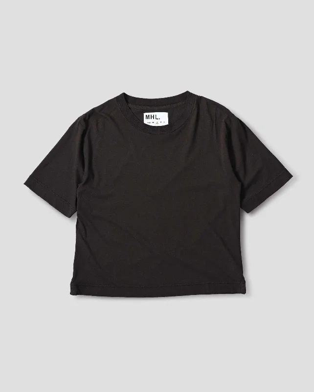 WOMENS SIMPLE T-SHIRT / EBONY