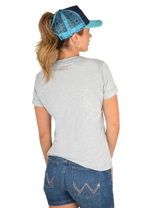 X2S2598886 White Marle Wmns Tee Shirt