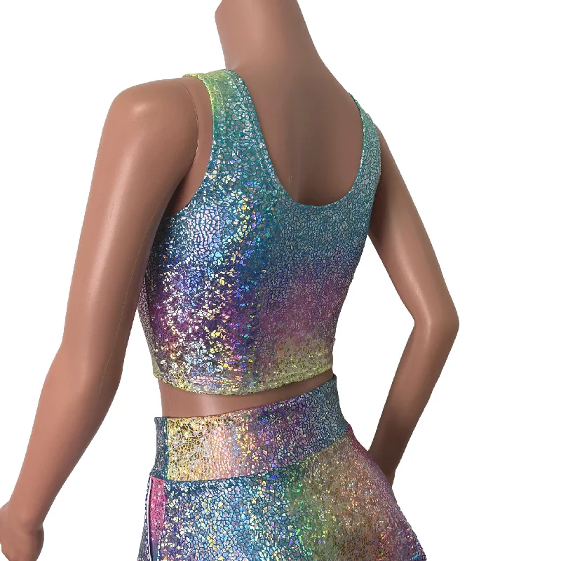 Crop Tank Top - Rainbow Avatar