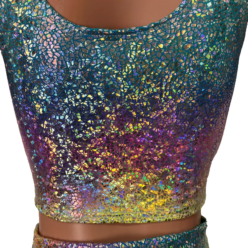 Crop Tank Top - Rainbow Avatar