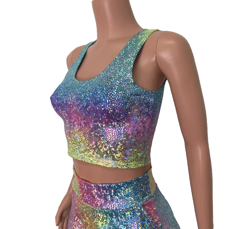 Crop Tank Top - Rainbow Avatar