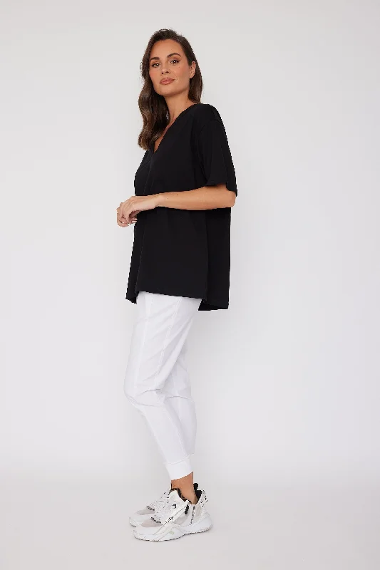 NIX V NECK Black