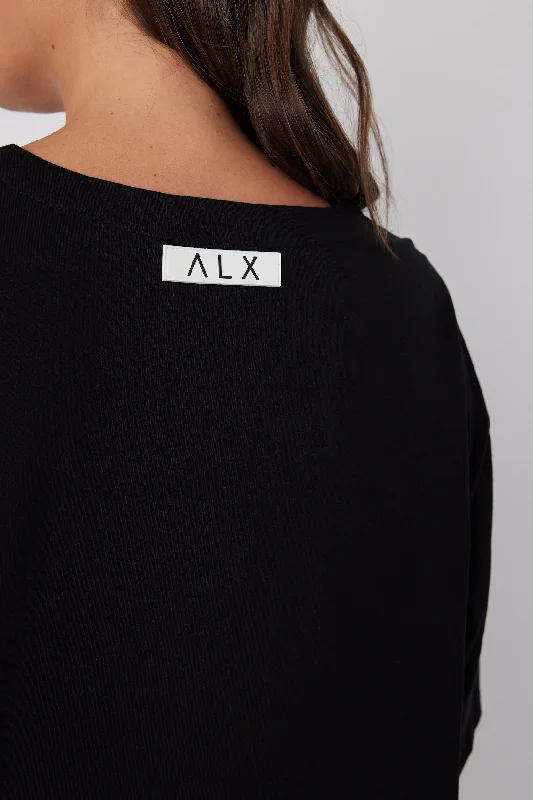 NIX V NECK Black