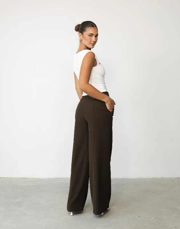 Alexander Pants (Dark Coffee)