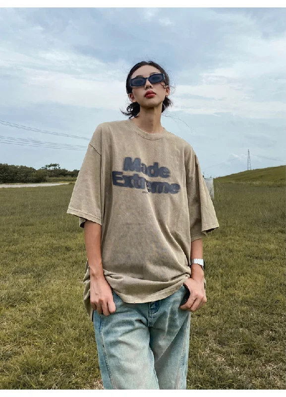 Made Extreme Washed Baggy T-Shirt